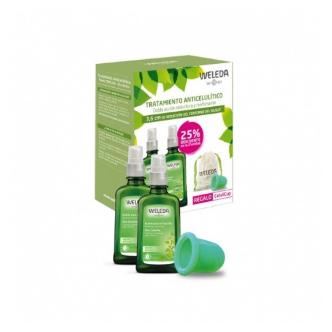Pack Aceite De Abedul Anticelulitico 2ª Ud 25% Dto