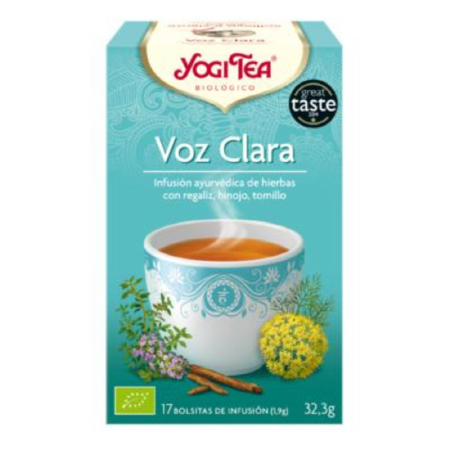 Yogi Tea Voz Clara 17 Sobres