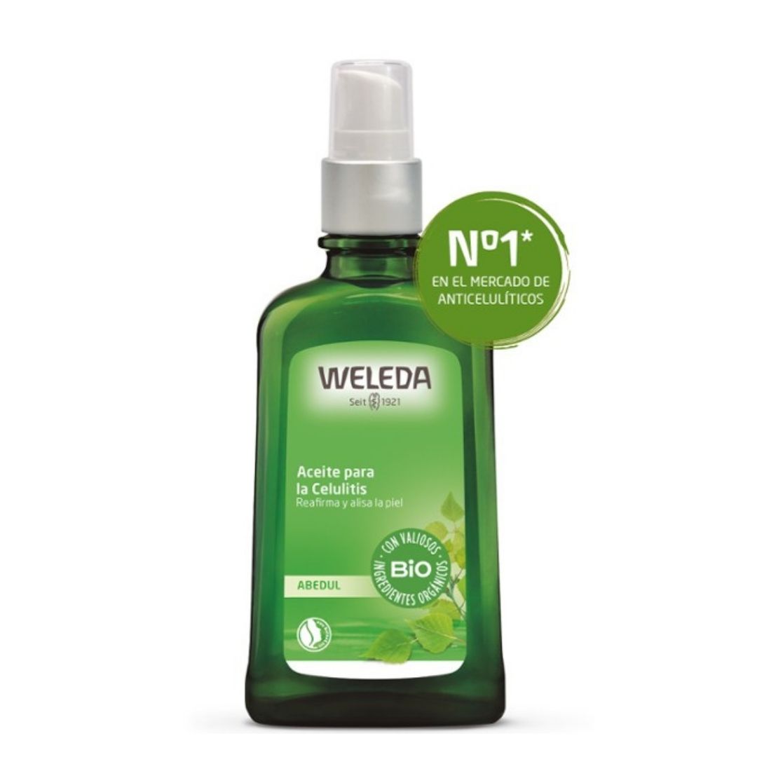 Weleda Aceite De Abedul Para La Celulitis 1 Envase 100 Ml