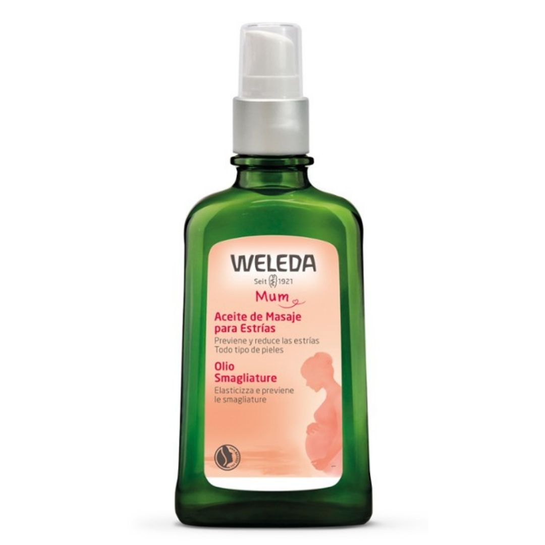 Weleda Aceite Para Masaje Antiestrias 1 Envase 100 Ml