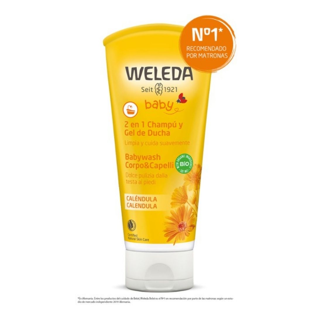 Weleda Champu Y Gel De Ducha Calendula 1 Tubo 200 Ml
