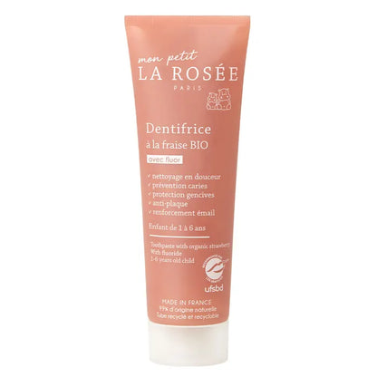 La Rosée Dentífrico Infantil A La Fresa Bio 50 ml