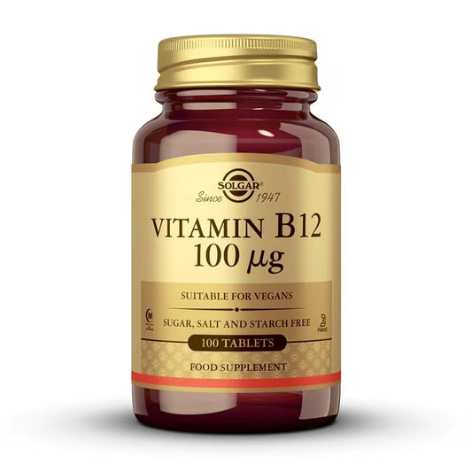Solgar Vitamina B12 100 Microgramos 100 Comprimidos