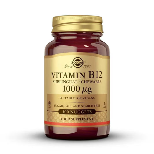 Solgar Vitamina B12 1000 Microgramos 100 Comprimidos