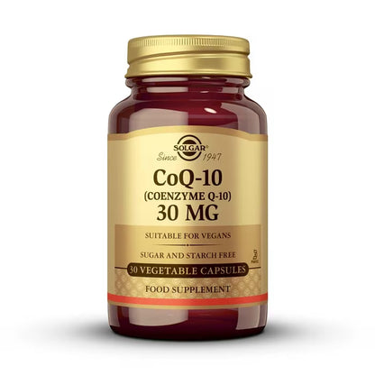 Solgar Coenzima Q-10 30 mg 30 Cápsulas Vegetales