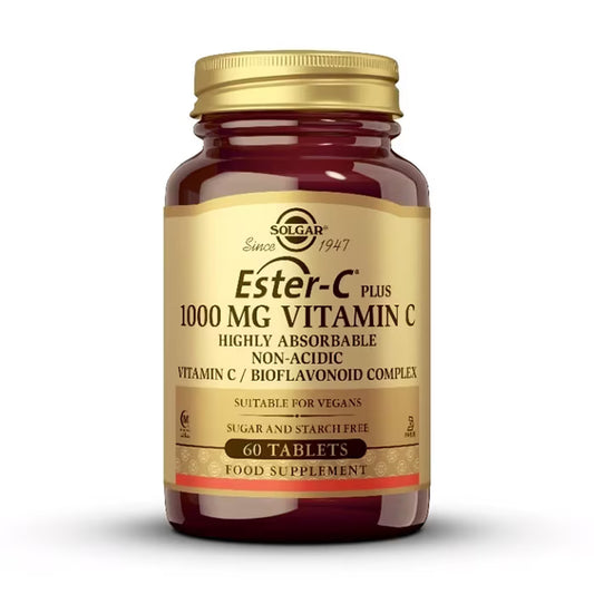 Solgar Ester C Plus 1000 mg Vitamina C 30 Comprimidos