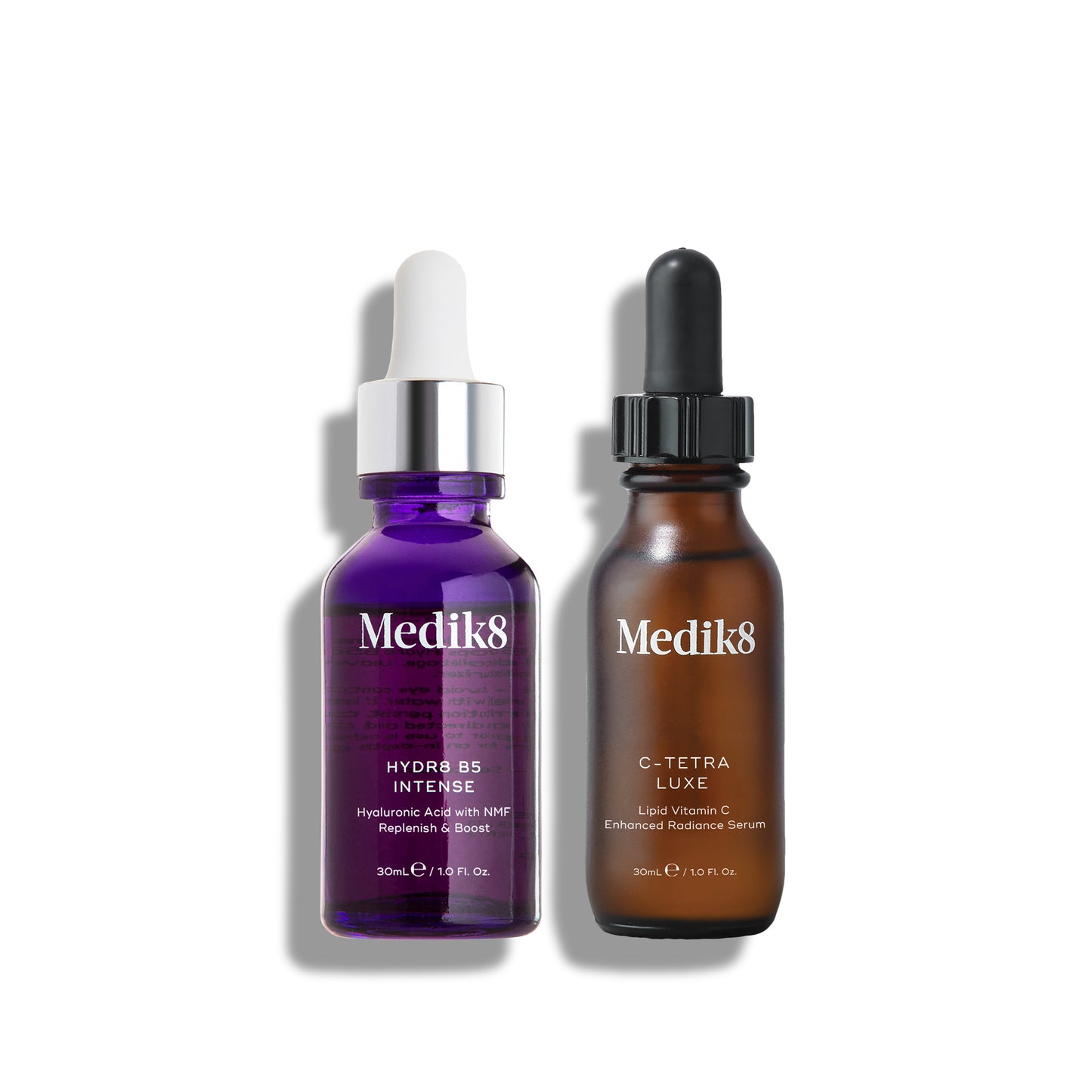 Medik8 Morning Glow Up: Hydr8 B5 Intense 30 ml + C-Tetra Luxe 30 ml