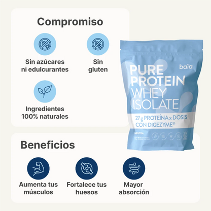 Baïa Food Pure Protein Whey Neutro 750 g