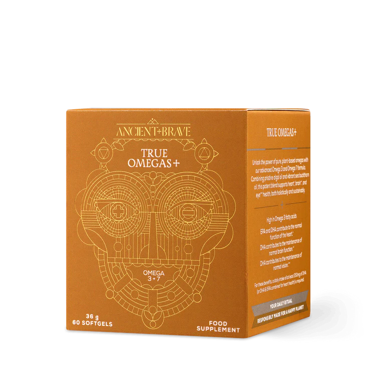 Ancient and Brave True Omegas+ 60 Softgels