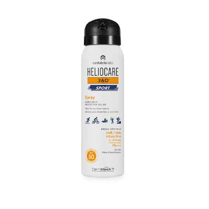 Heliocare 360º Sport Spray Protector Solar Spf 50 1 Envase 100 Ml