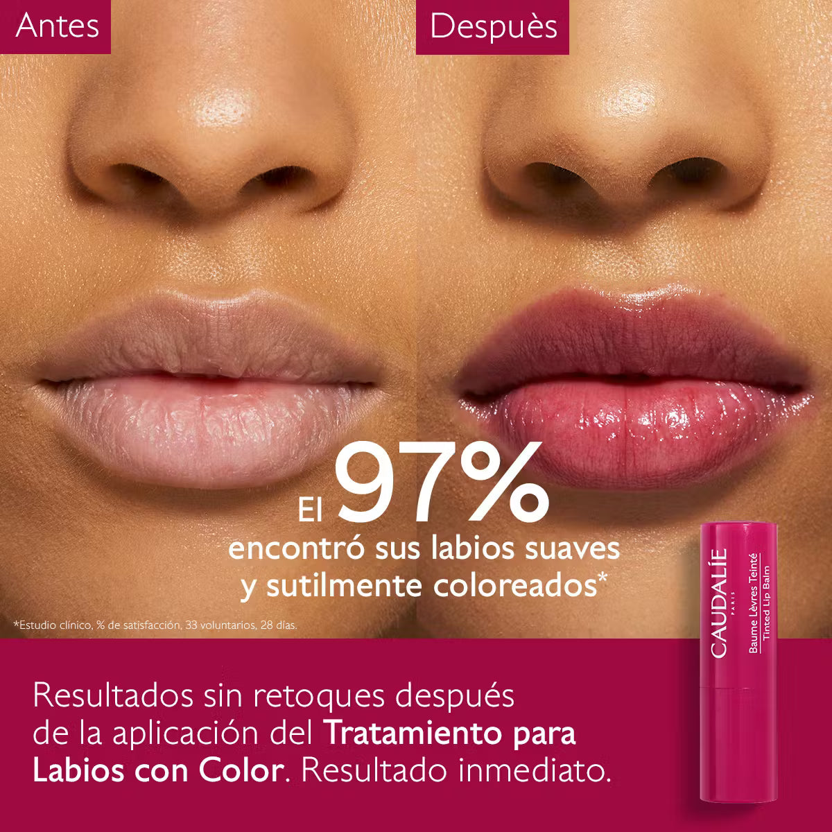 Caudalie Stick de Labios con Color 4,5 g