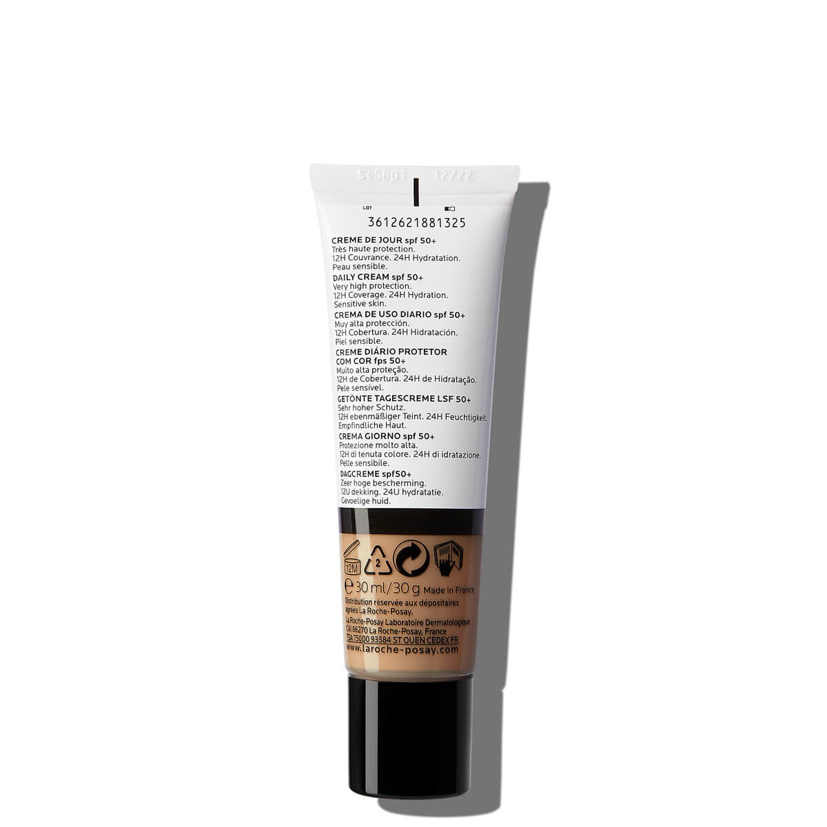 Anthelios Mineral One Spf 50+ Crema 1 Envase 30 Ml Color Bronzee