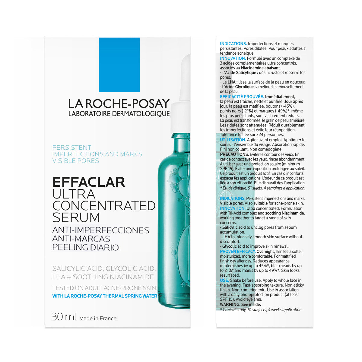 Effaclar Serum Ultra Concentrado 30 ml con cuenta gotas