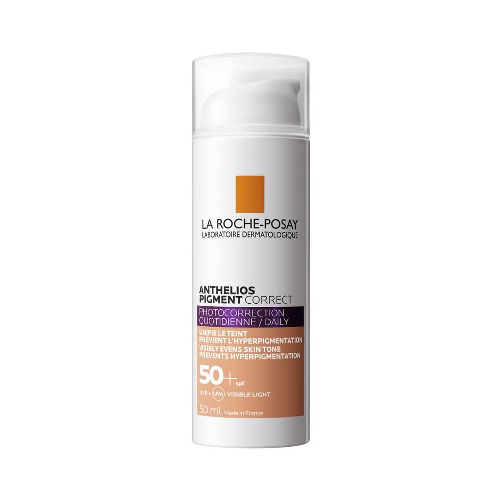 Anthelios Pigment Correct Spf 50+ La Roche Posay 1 Bote 50 Ml Tono Claro