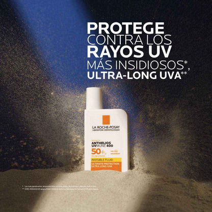 Anthelios Fluido Invisible Spf 50+ 1 Bote 50 Ml