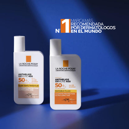 Anthelios Fluido Invisible Spf 50+ 1 Bote 50 Ml