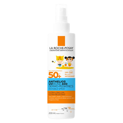 Anthelios Uvmune400 Dermo-Pediat Spray Invisible Spf 50+ 1 Envase 200 Ml