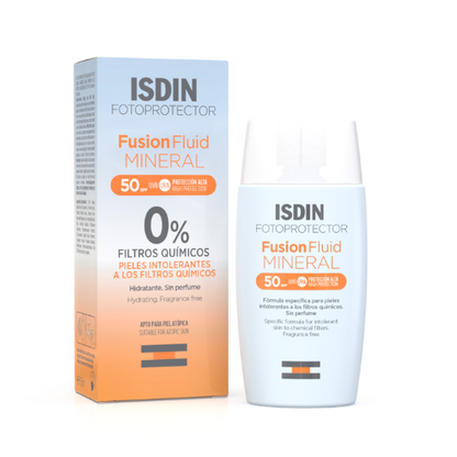 Isdin Fotoprotector Fusion Fluid Mineral Spf 50 1 Frasco 50 Ml