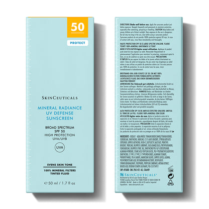 Skinceuticals Mineral Radiance Uv Defense Alta Proteccion Spf 50 1 Envase 50 Ml