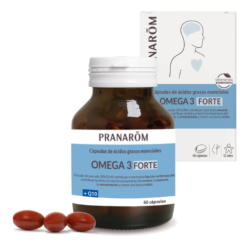 Pranarom Omega 3 Forte + Q10 60 Cápsulas