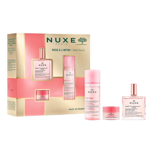 NUXE Cofre Huile Prodigieuse Floral + Very Rose Bálsamo Labial 24