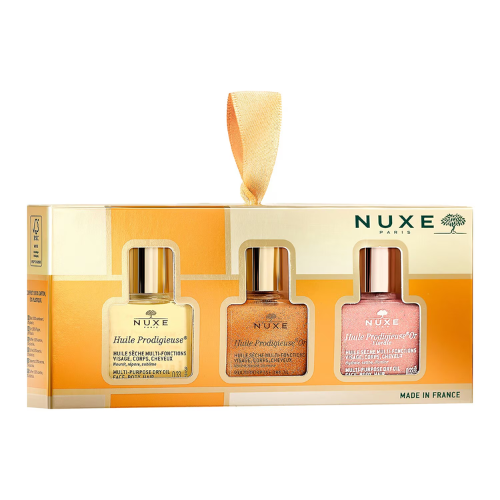 NUXE Cofre Noël Mini 3 Huile Prodigieuse® - Set de Aceites Icónicos