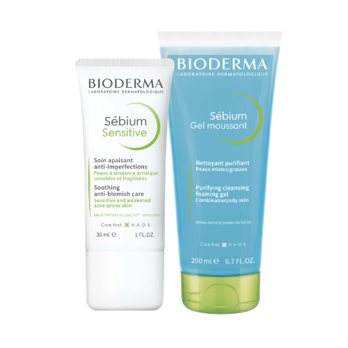 Bioderma Pack Sebium Sensitive + Sebium Gel Moussant