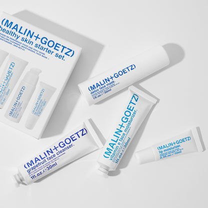 MALIN + GOETZ Healthy Skin Starter Set - Kit de Viaje Facial