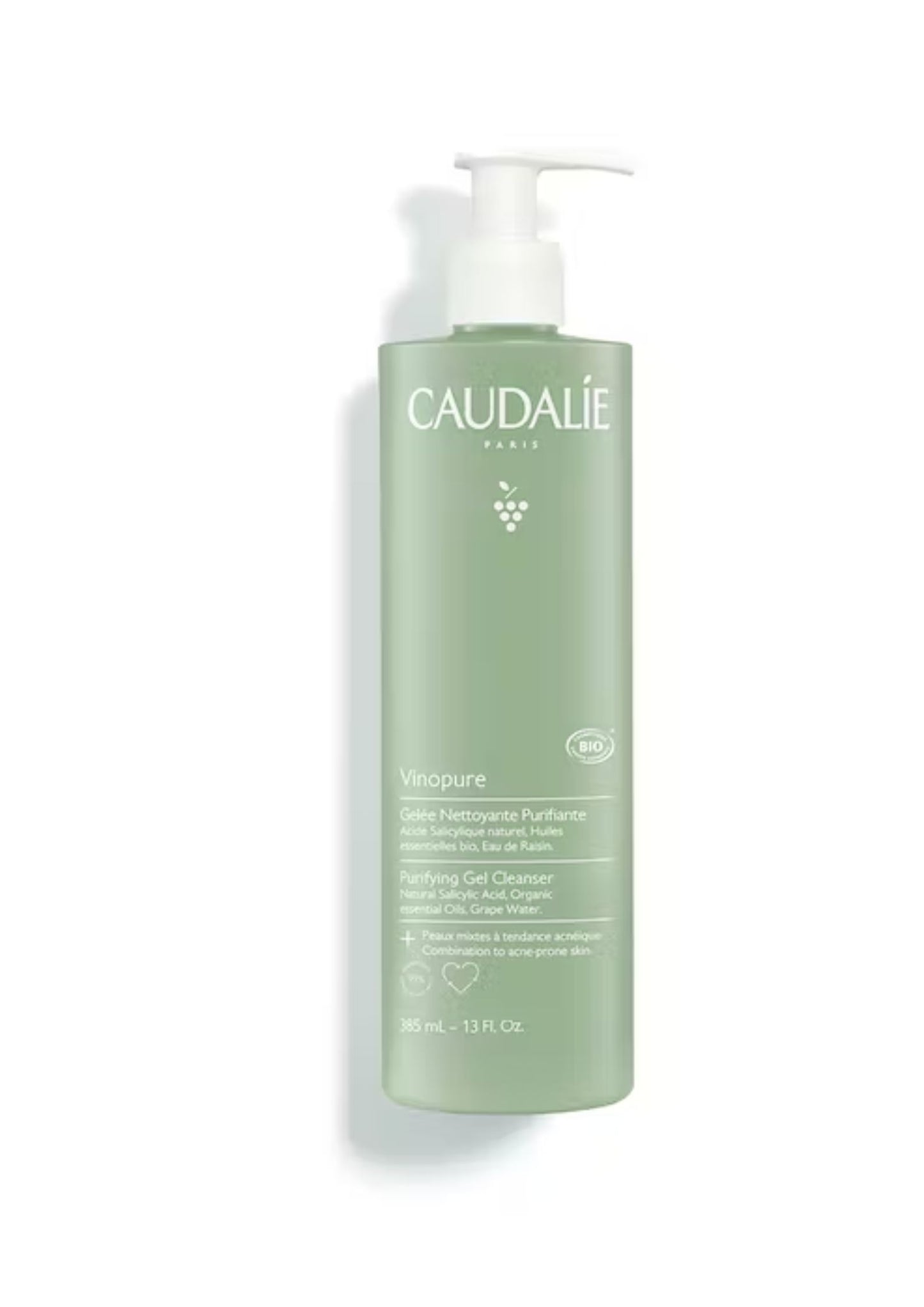 Caudalie Vinopure Gelatina Limpiadora Purificante 385 Ml