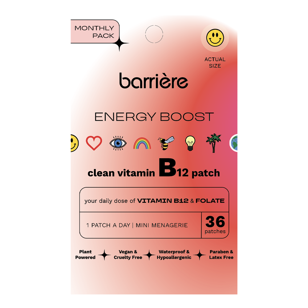 Barrière Energy Boost Vitamin B12 Patch 36 Pk - Icons