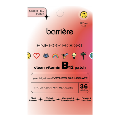 Barrière Energy Boost Vitamin B12 Patch 36 Pk - Icons