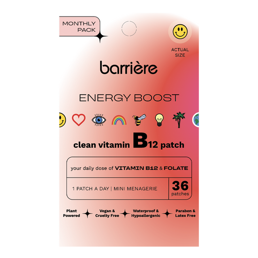 Barrière Energy Boost Vitamin B12 Patch 36 Pk - Icons
