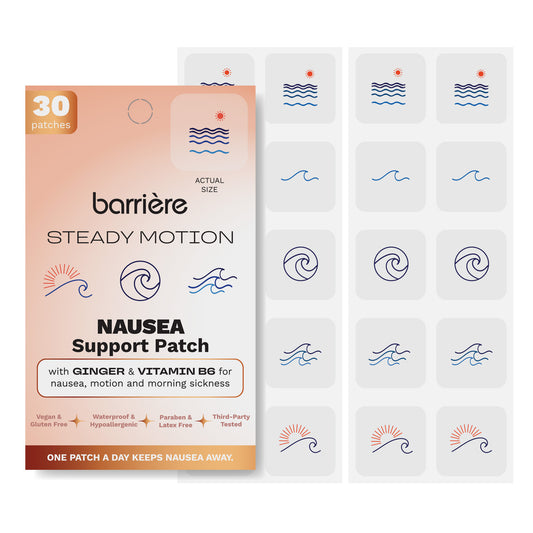 Barrière Steady Motion Nausea Support Patch 30 Pk