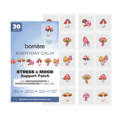 Barrière Every Calm Mood Support Patch 30 Pk - Mushrooms