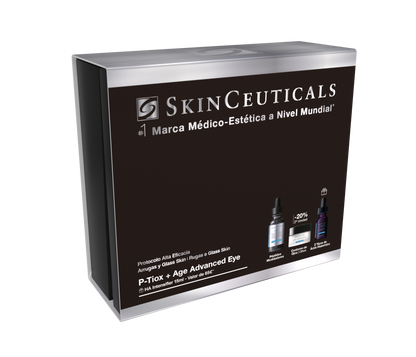 SkinCeuticals Cofre Arrugas & Glass Skin: P-Tiox 30 ml + A.G.E. Advanced Eye 15 ml