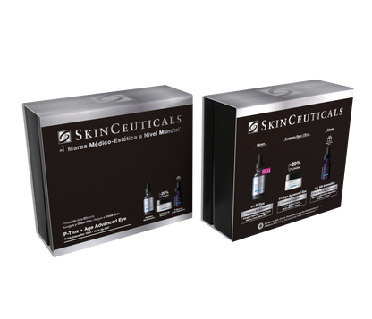 SkinCeuticals Cofre Arrugas & Glass Skin: P-Tiox 30 ml + A.G.E. Advanced Eye 15 ml