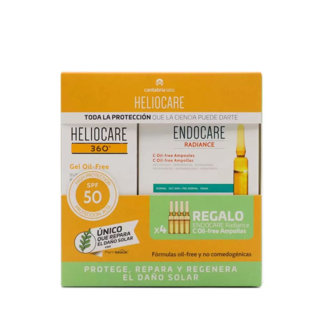 Heliocare 360º Spf 50 Fluido Gel Oil Free Protector Solar 1 Envase 50 Ml