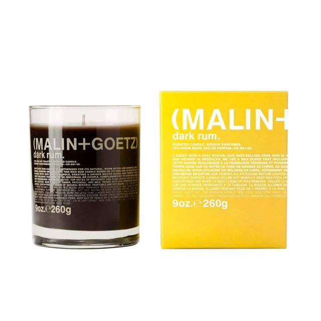 MALIN+GOETZ Vela Perfumada Dark Rum 260 g