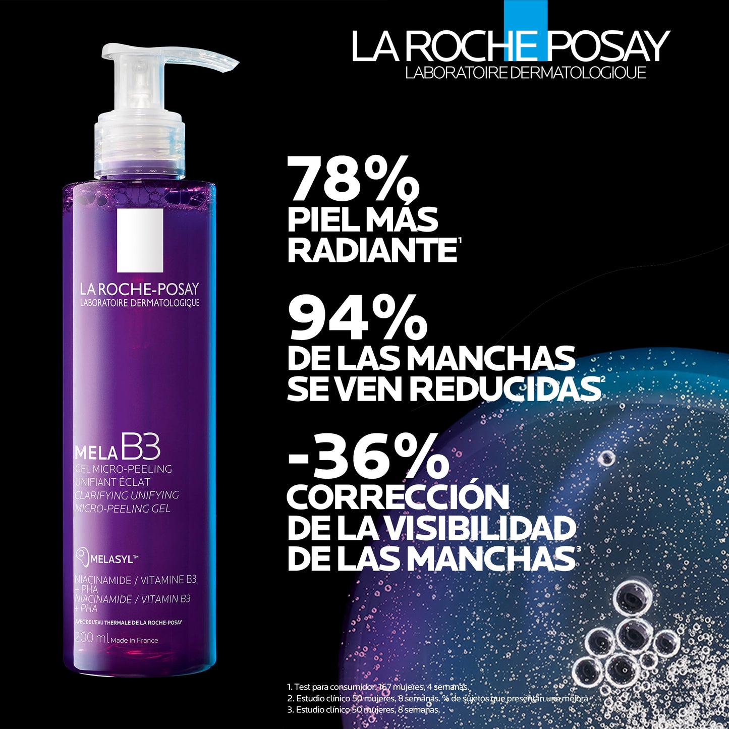 Mela B3 Limpiador La Roche Posay 1 Tubo 200 Ml