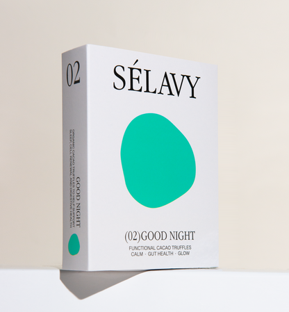 Sélavy (02) Good Night – 12 Trufas Adaptógenas · 180 g
