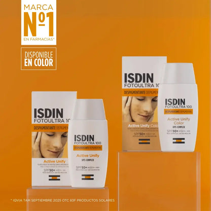 Isdin Fotoultra 100 Active Unify Spf 50+ Color 50 Ml