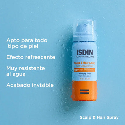 Isdin Fotoprotector Scalp And Hair Spray Spf 50 50 Ml
