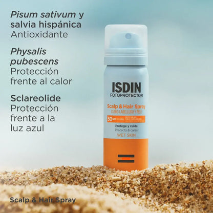 Isdin Fotoprotector Scalp And Hair Spray Spf 50 50 Ml