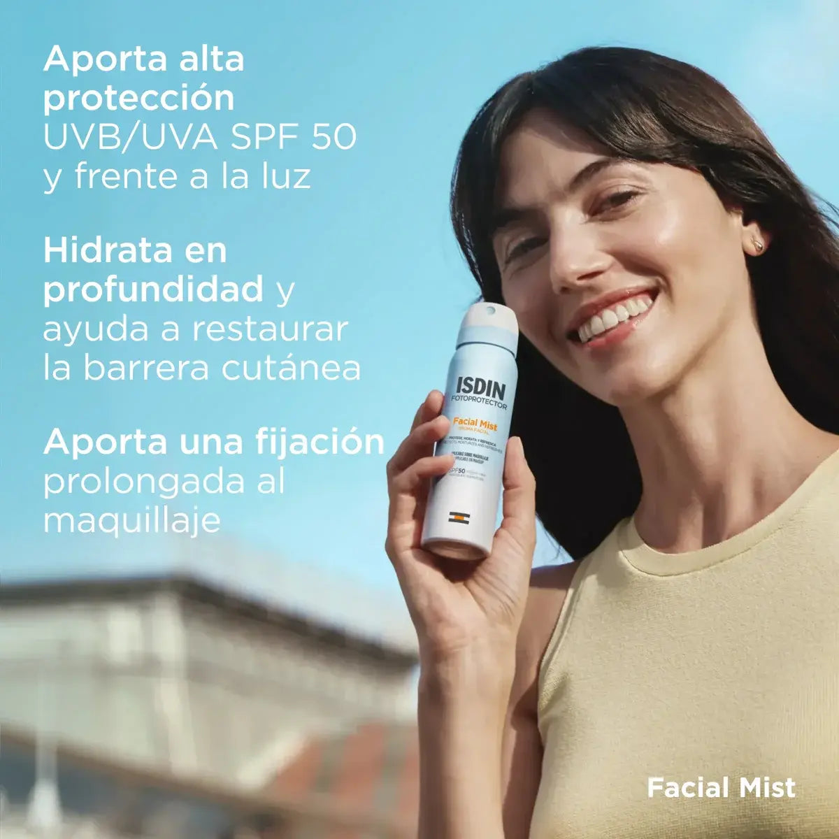 Isdin Fotoprotector Facial Mist Spf 50 100 Ml