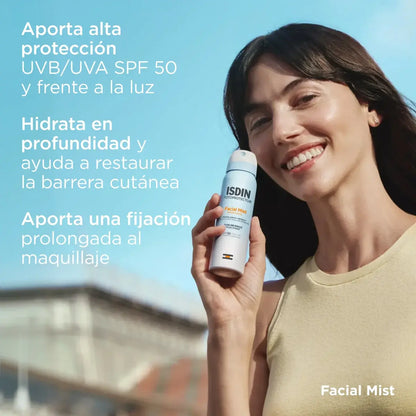 Isdin Fotoprotector Facial Mist Spf 50 100 Ml