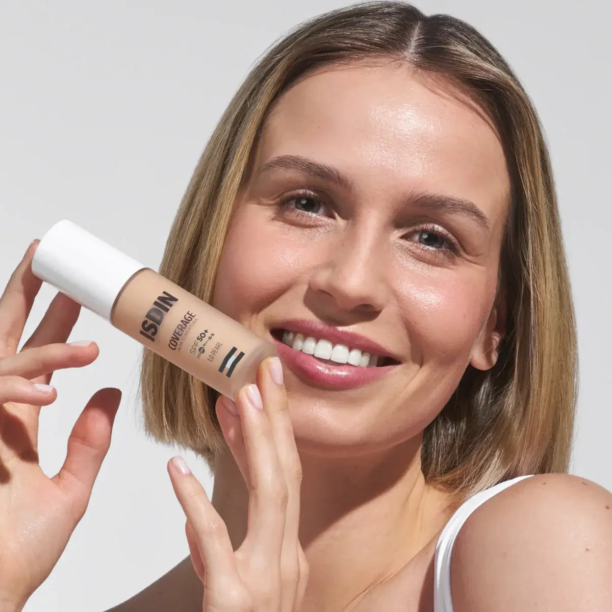 Isdin Coverage Spf 50+ 30 G Color 1.0 Pearl