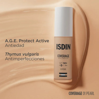 Isdin Coverage Spf 50+ 30 G Color 1.0 Pearl