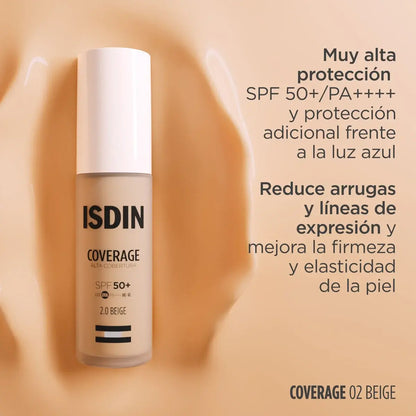Isdin Coverage Spf 50+ 30 G Color 2.0 Beige