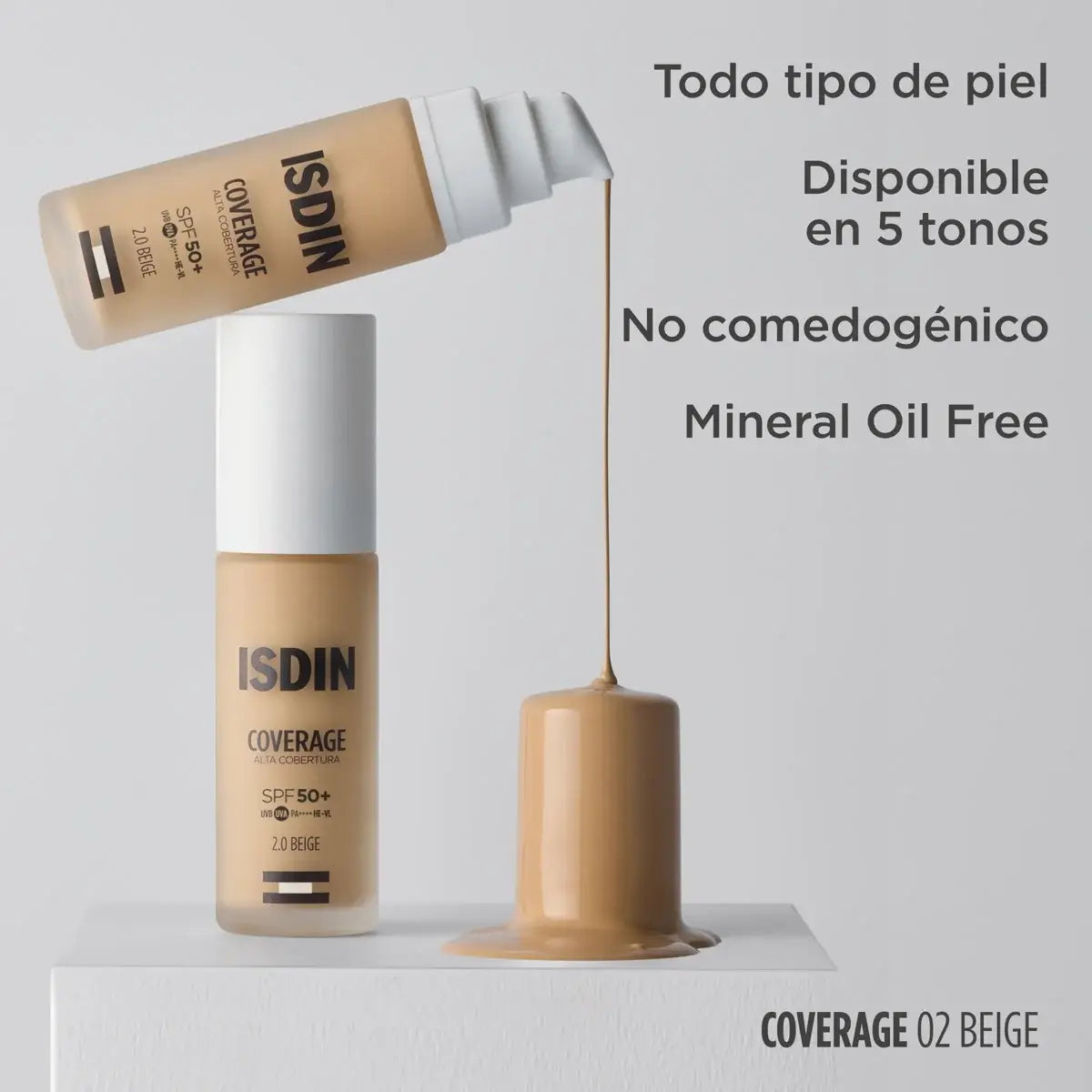Isdin Coverage Spf 50+ 30 G Color 2.0 Beige