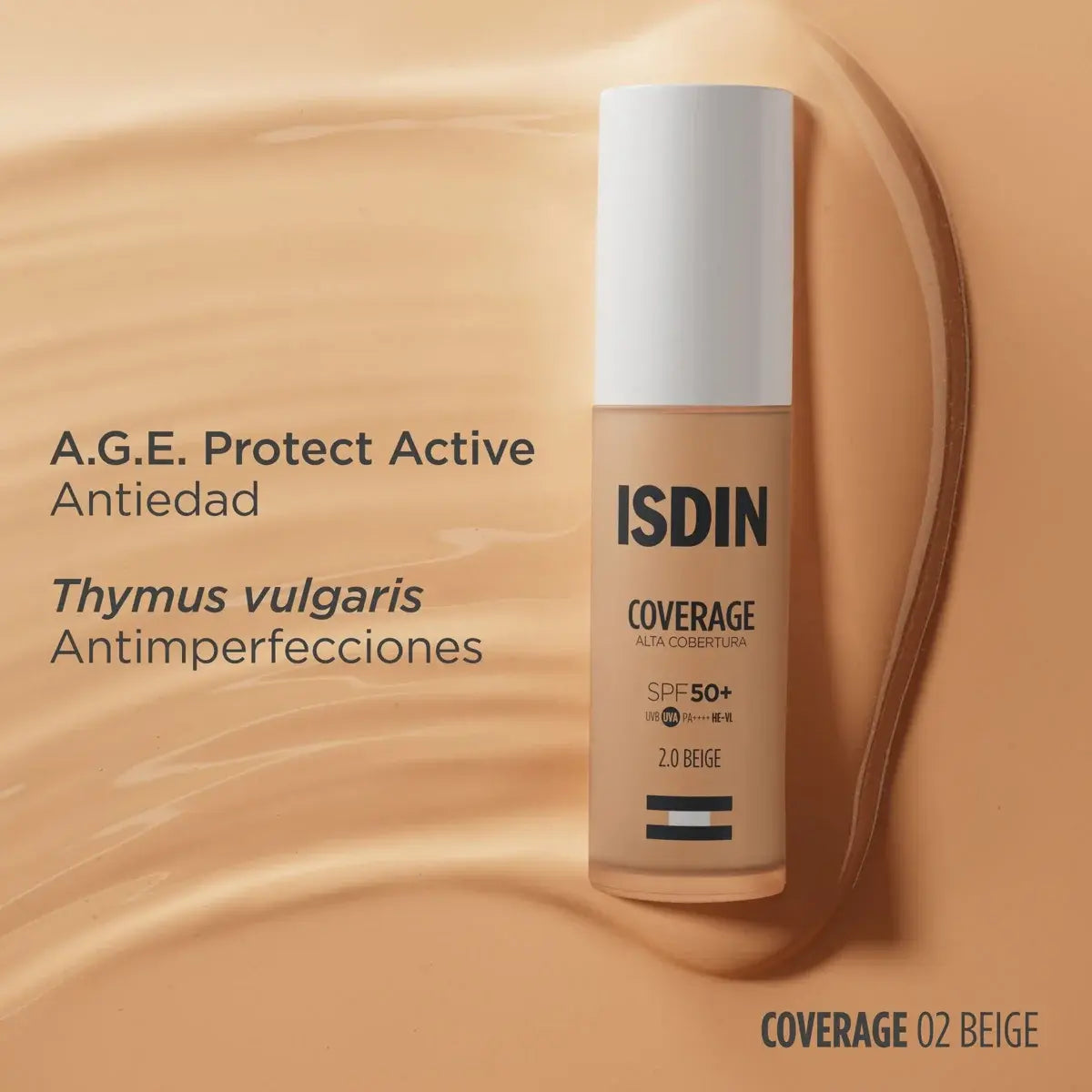Isdin Coverage Spf 50+ 30 G Color 2.0 Beige
